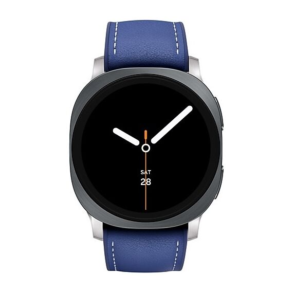 Galaxy Watch8 | 44 мм | 4G LTE | Graphite | Hybrid/Blue | S/M/L, Размер: 44 мм, Цвет: Graphite, Тип ремешка: Hybrid, Цвет ремешка: Blue, Размер ремешка: S/M/L, Подключение часов: Bluetooth / Wi-Fi + 4G LTE, изображение 2
